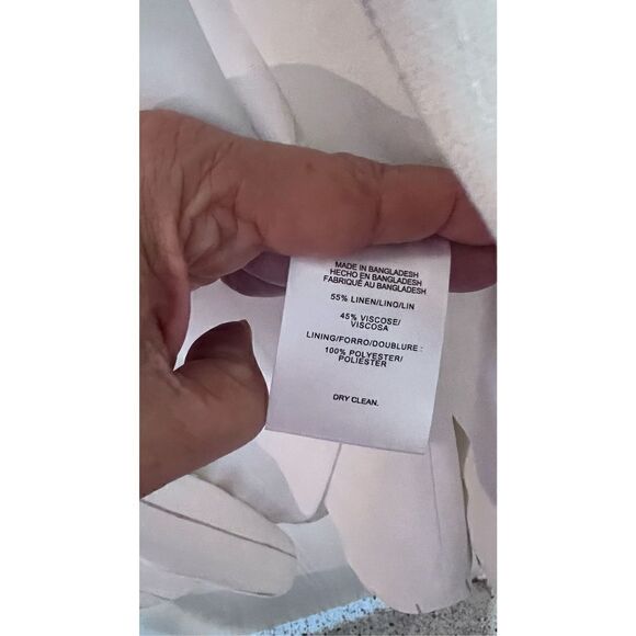JONES NEW YORK WHITE PRALINE PIN STRIPE BLAZER SZ XS P1-4 NEW - Picture 6 of 10